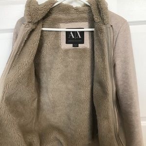 Armani Exchange Wool Zip-up Hoodie (Bear Jacket)